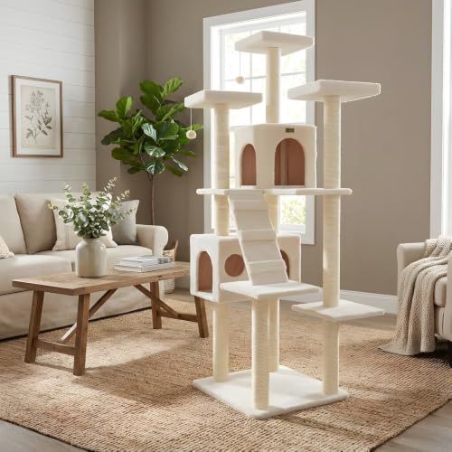 Pressed Wood Cat Tree with Sisal
