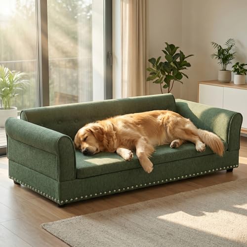 55" Dog Sofa for Medium to Large Dogs (55 inch-2 / Green)