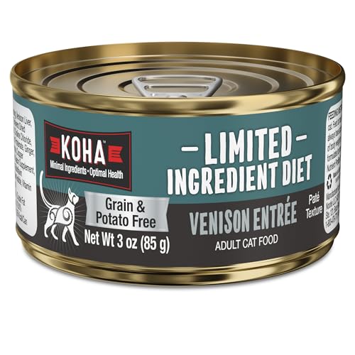 Limited Ingredient Diet Venison Paté for Cats (3 Ounce (Pack of 24))