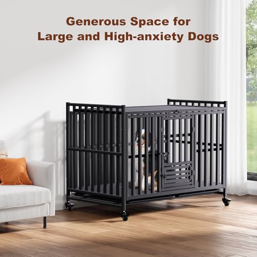 Heavy Duty Dog Crate (48.0"L x 29.2"W x 37.0"H)