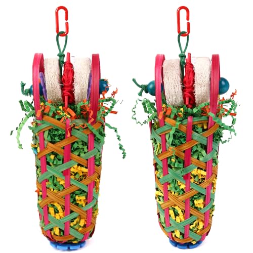 Parakeets Toys (Seeking food basket)