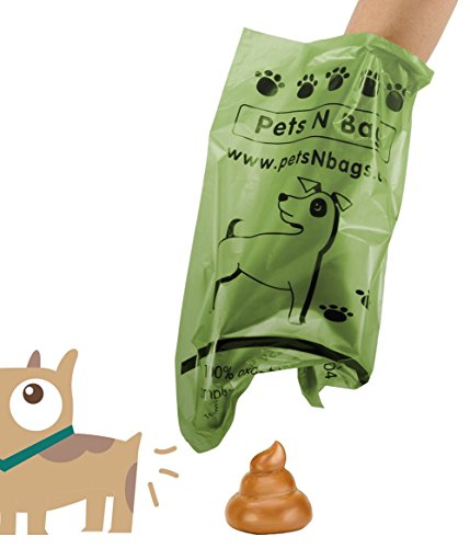 Poop Bags Environment Friendly Pets N Bags Dog Waste Bags (240/16 / 15 Count (Pack of 16))