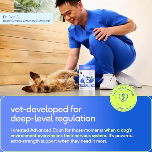 Advanced Calming Chews for Dogs (120 Count)
