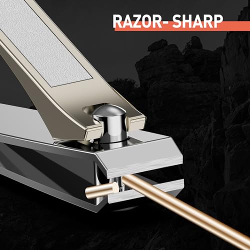 2PCS Nails Clipper Set (Champagne / Medium - Set of 2)