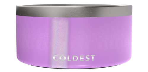 Coldest Dog Bowl (200 oz / Saturns Purple Glitter)