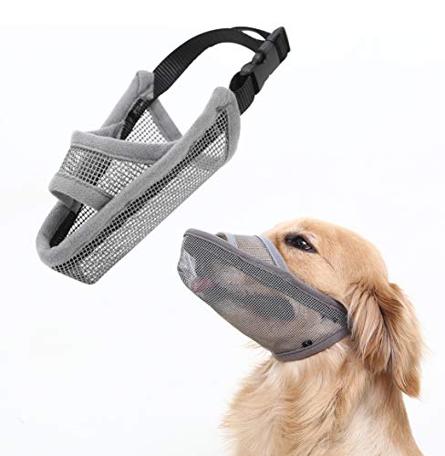Dog Muzzle Anti Eating for Small Medium Large Dogs (XL)