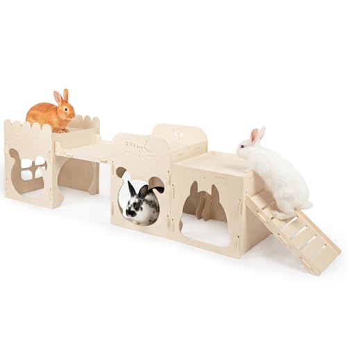 Extra Large Rabbit Castle (Extra Large-2+1 House)