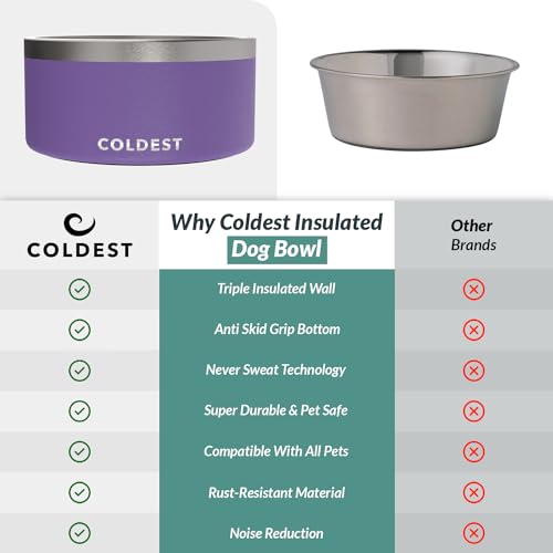 Coldest Dog Bowl (200 oz / Galaxy Purple)