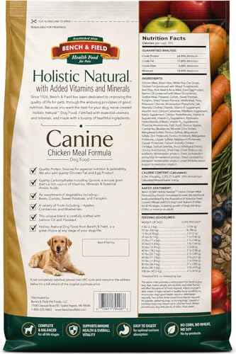 Holistic Premium Dry Dog Food (6.6 Pound (Pack of 3))