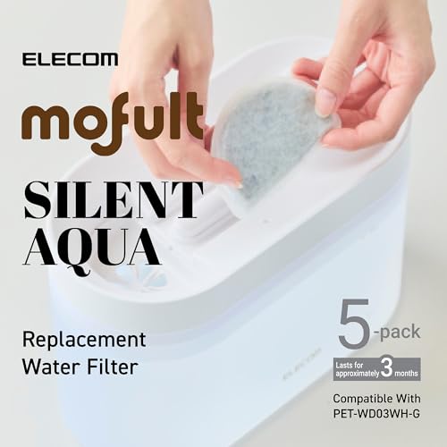 ELECOM Replacement Softening Filters (White / Replacement Filter)