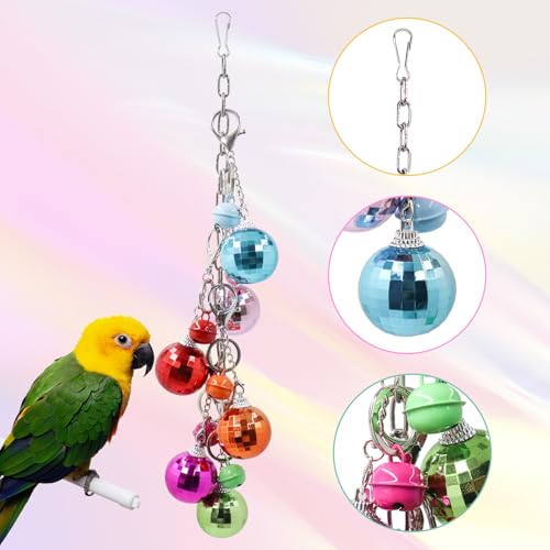 Bird Swing Wind Chime Toys (Glossy Balls)