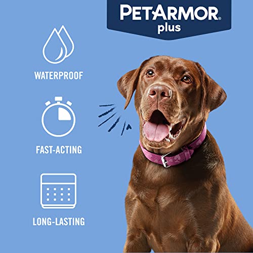 Plus Flea & Tick Topical Dogs 45 (45-88 lbs / 3 Count)