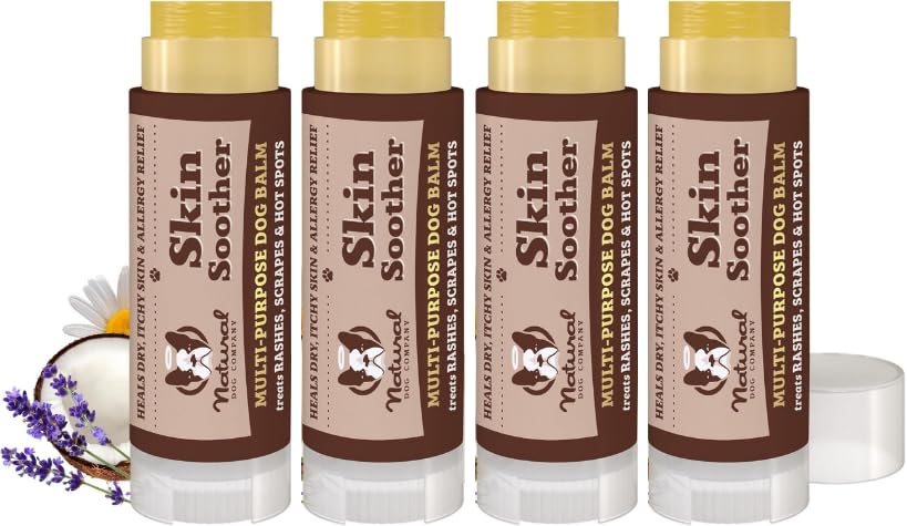 Skin Soother Dog Balm (Travel Stick 4 Pack)