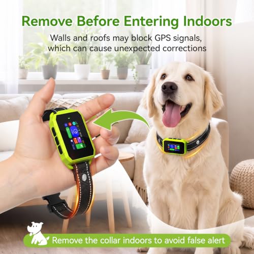 GPS Wireless Dog Fence (Green)