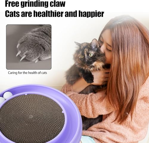 Round Cat Scratcher Replacement Pads (Cardboard / 10*10inch)