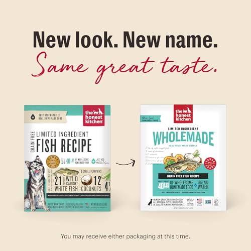 Wholemade 6 Ingredient Grain Free Fish Recipe (10 Pound (Pack of 1))