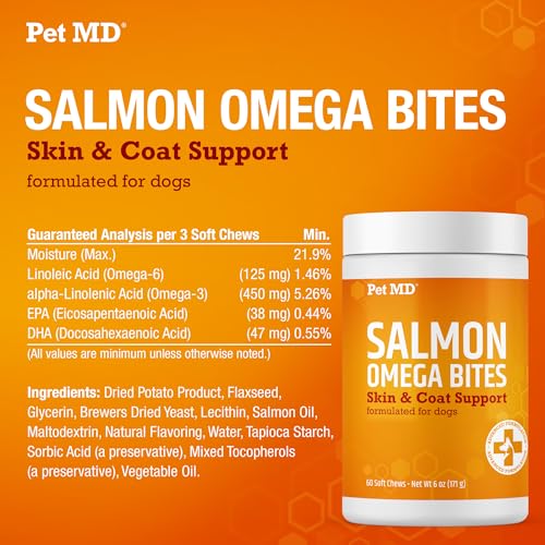 Salmon Omega Bites for Dogs (60ct)