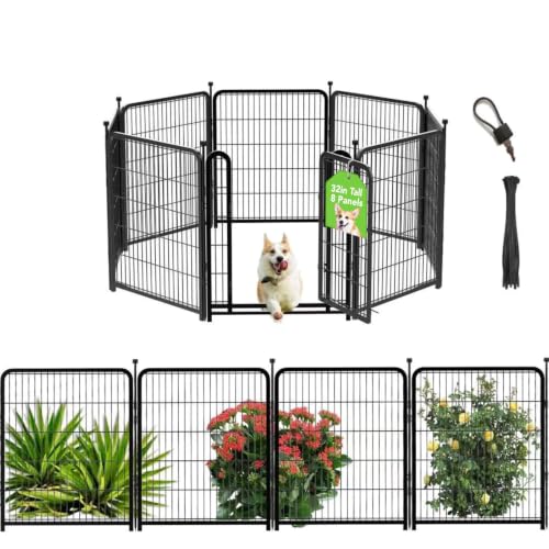 Tall Garden Fence