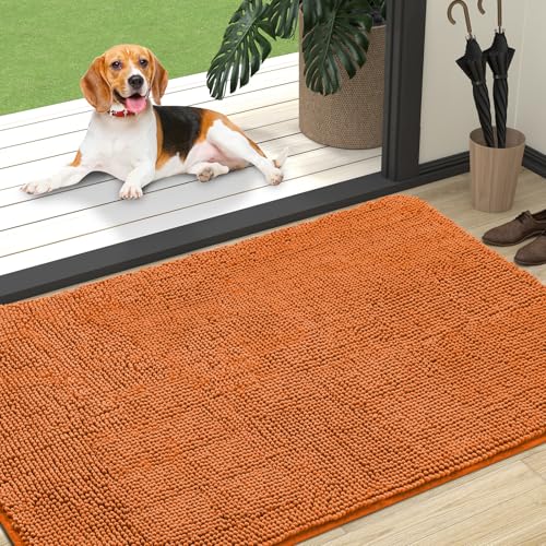 Dog Door Mat for Muddy Paws 47x32 (Clay / 47" X 32")
