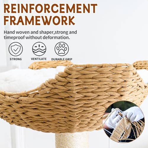 54 Inch Modern Cat Tree Tower