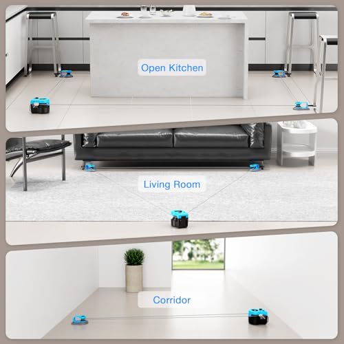 Interactive Cat Toy for Indoor Cats with Remote (Sky Blue)