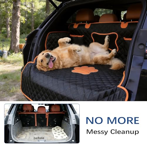 SUV Cargo Liner for Dogs (Dog Paw / L)