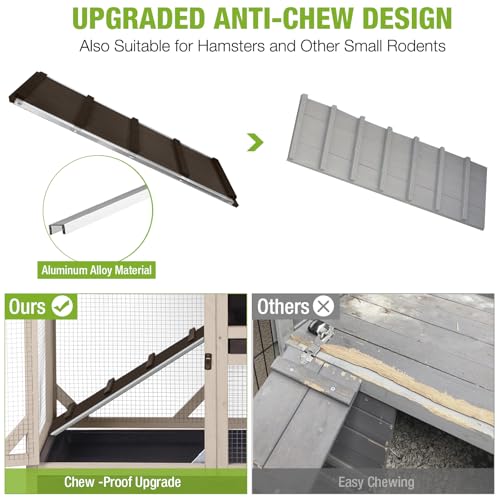 2 Story Rabbit Hutch with Chew