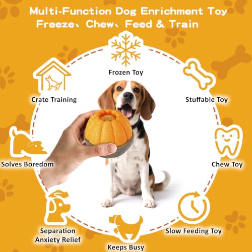 Durable Dog Puzzle Toy for Medium (Yellow Brown)