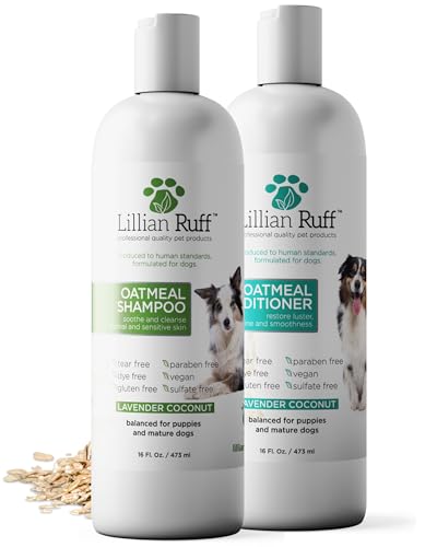 PRO Formula Deodorizing Oatmeal Dog Shampoo & Conditioner Set