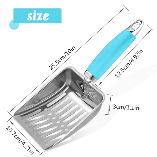 Cat Litter Scoop (M / Blue)