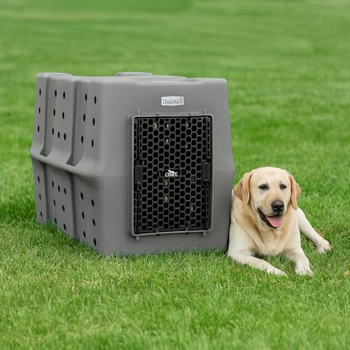 Dakota 283 Canine Rough and Tough Economy Dog Crate (X-Large / Dark Granite)