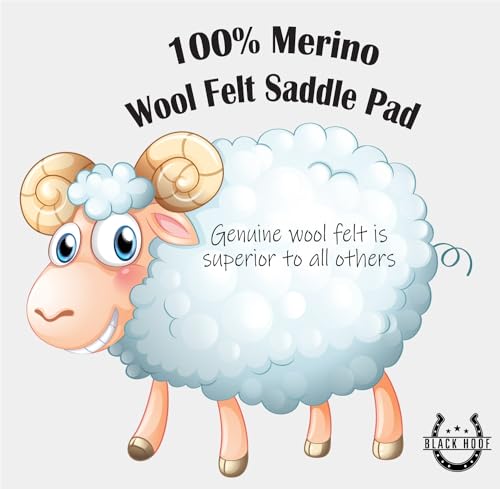 Steam Pressed Merino Wool Felt Contoured Pad 3 (3/4)