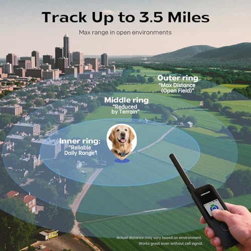 GPS Dog Tracker (Tracker2-Black)