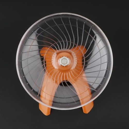 Silent Hamster Exercise Running Wheel Flying Saucer (Orange)