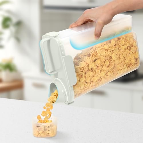 Airtight Rice Container 10 Lbs (6Qt-Beige)