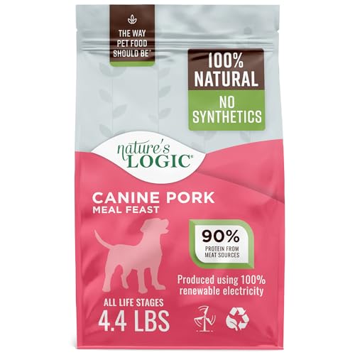 Dry Dog Food Pork Meal Feast Dry Kibble (4.4 Pound (Pack of 1))