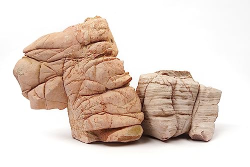 Elephant Skin Stone 18lb Aquarium Rocks Stones for Fish Tank Decor (11 Elephant Skin Stone(3-9 inches,18lbs))