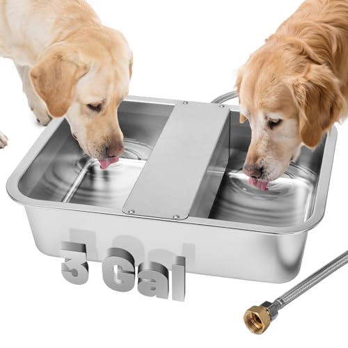 3 Gallon Dog Water Bowl Dispenser (3 Gallons)