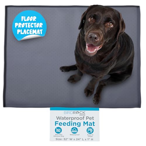 Extra Large Dog Mat for Food and Water Bowls