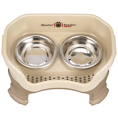 Neater Feeder Deluxe Mess (Cat + Standard Bowl / Cappuccino)