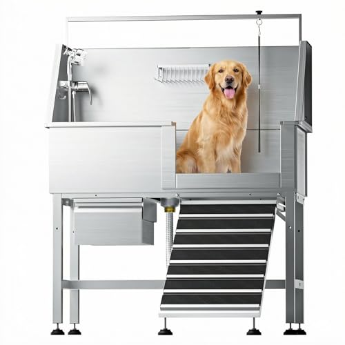Professional 46" Dog Washing Station (Right Ramp)
