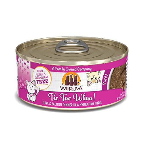 Wet Cat Food Tic Tac Whoa with Tuna and Salmon Pate