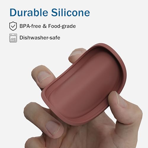 Silicone Pet Food Can Lids (2.9in/75mm(12.5-14oz) / Mars+Coral)