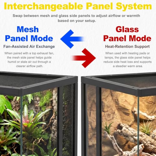 24"x18"x18" Reptile Terrarium