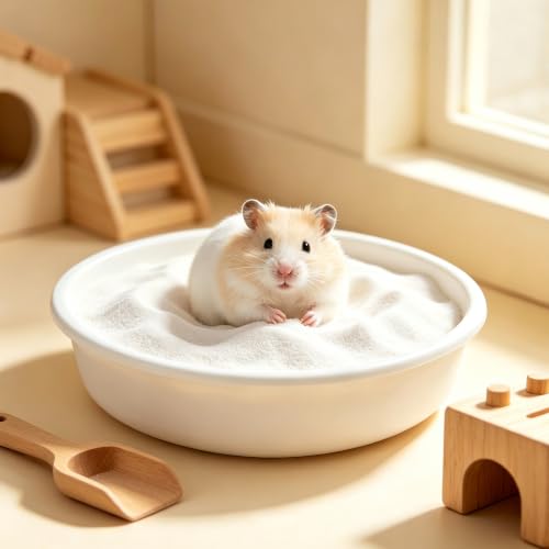 14oz Hamster Sand for Sand Bath (White / 14oz)