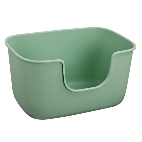 Extra Large Litter Box with High Sides (Light Green)