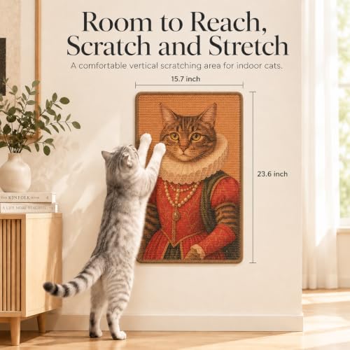 Art Sisal Cat Scratcher Mat (Grace Cat)