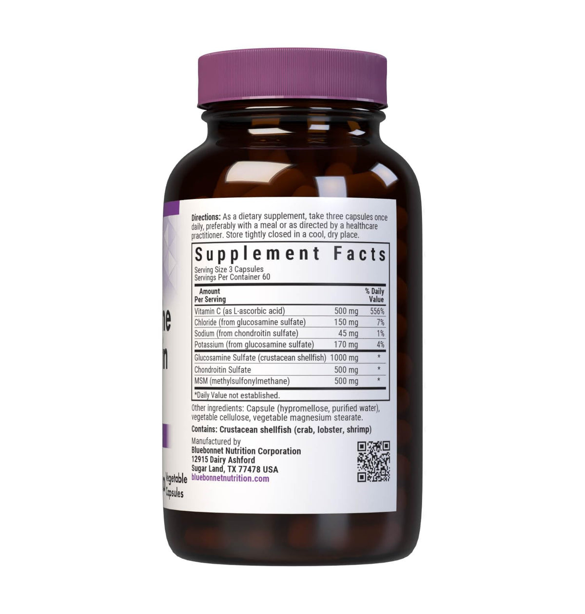 Nutrition Glucosamine Chondroitin Plus MSM (180 Count (Pack of 1))
