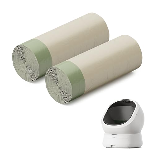 Automatic Litter Box Liner (White / 10 Count (Pack of 2))