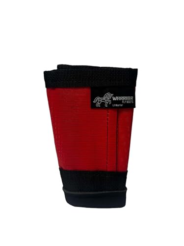 Warrior Fly Boots for Horses (Lil Warrior / Red)